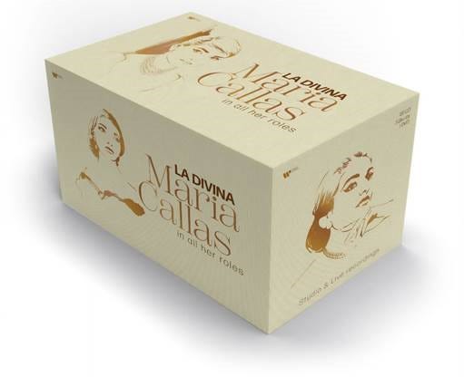 Maria Callas La Divina: Maria Callas in all her roles CD