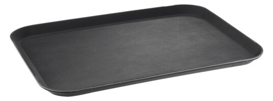 PULSIVA Brett glassfiber Platter rektangulært; 56x40 cm (LxB); Svart; Rektangulær