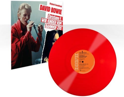David Bowie Christiane F. Wir Kinder Vom Bahnoff Zoo LP/Vinyl David Bowie Christiane F. Wir Kinder Vom Bahnoff Zoo LP/Vinyl