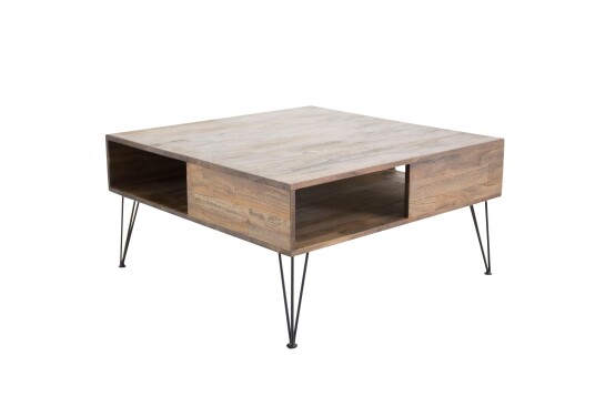 Venture Design Bali salongbord Natur 80 x 80 cm Natur