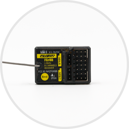 Flysky RECEIVER 7/8 CHANNEL RECEIVER FOR NB4 NOBEL I.BUS