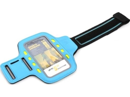 Platinet Platinet Sport Armband For Smartphone Blue With Led [43706]