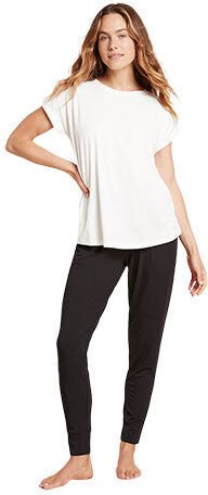 Boody Downtime Lounge Top Hvid   Str. Xs