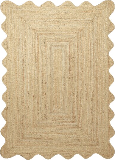 Bølget juteteppe San Francisco jute Størrelse: 240 x 340 cm
