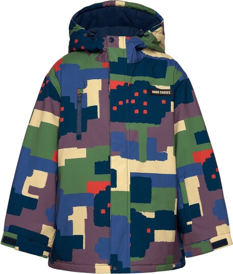 Bobo Choses Paint Forest All Over Ski Anorak MULTI COLOURED 122