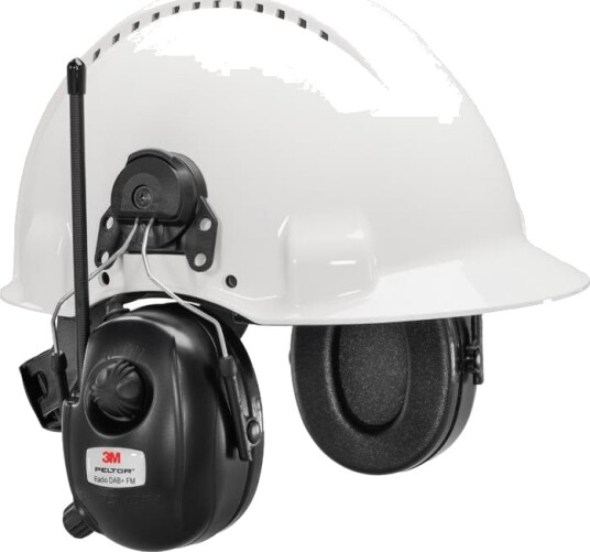3M Peltor DAB+ FM Radio Hørselvern med issebøyle 3M Peltor DAB+ FM Radio Hørselvern med issebøyle
