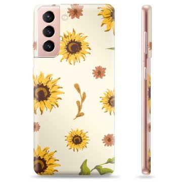 Samsung Galaxy S21 5G TPU-deksel Solsikke