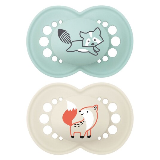 MAM Original Silk Teat Pacifier Blue 16-36m MAM Original Silk Teat Pacifier Blue 16-36m