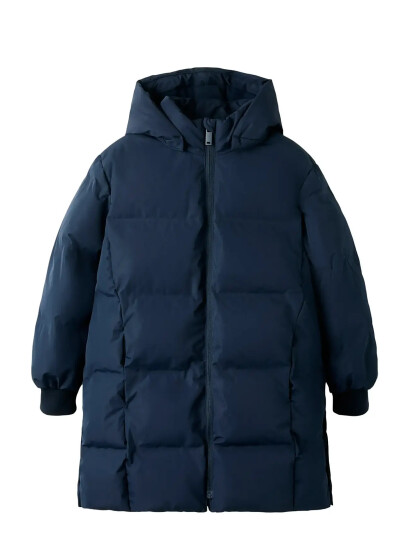name it Nkfmusk Puffer Jacket Long Tb Navy 164