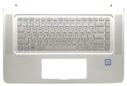 Hp 841266-051, Kabinett + Tastatur, Fransk, Bakgrunnsbelyst Tastatur, Hp, Spectre X360 15-Ap Hp 841266-051, Kabinett + Tastatur, Fransk, Bakgrunnsbelyst Tastatur, Hp, Spectre X360 15-Ap