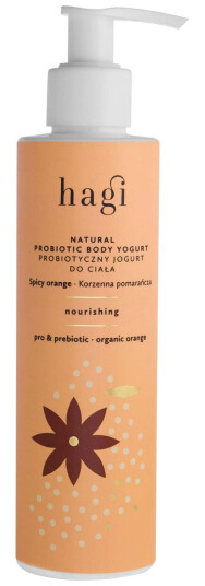 Hagi Natural Probiotic Nourishing Body Yogurt Spicy Orange 200 ml