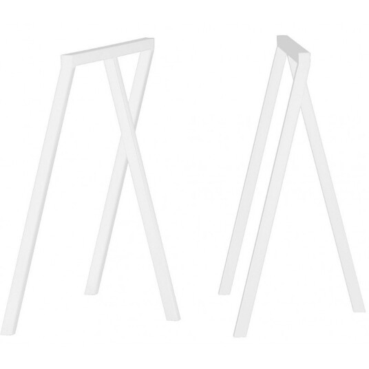 Hay Loop Stand Bordbukk 2 pk Hvit Hay Loop Stand Bordbukk 2 pk Hvit