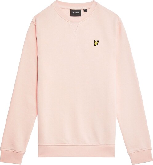 Lyle & Scott Collegegenser Cloud Rosa Lyle & Scott 15 16 år 170 176 Collegegenser