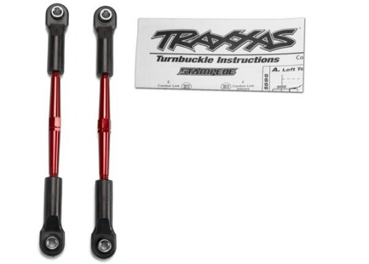 Traxxas 2336X Turnbuckle Toe Link Complete 96mm Aluminium Red 2 Traxxas 2336X Turnbuckle Toe Link Complete 96mm Aluminium Red 2