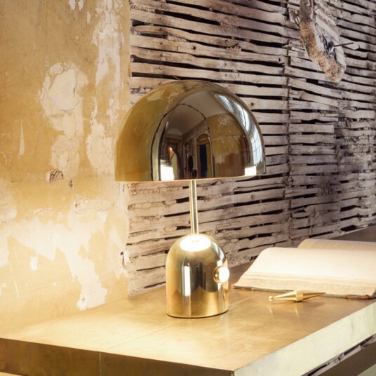 Tom Dixon Bell bordlampe H42,5 gull Stue 42.5 Gull / Messing