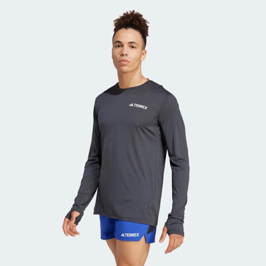 Adidas Xpr Ls Tee Carbon Carbon M