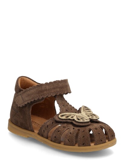 ANGULUS Sandals Flat Closed Toe Brown 25