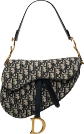 Dior Vintage Dame Pre owned Blå ONE SIZE,