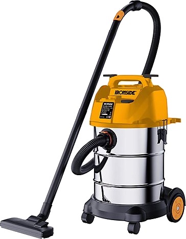 Ironside grovstøvsuger 1200w inox