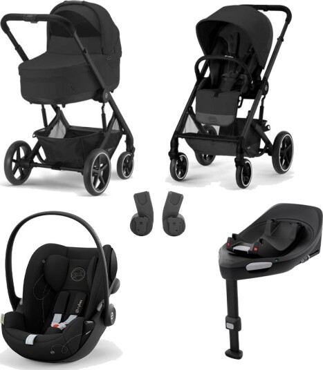 Vogn Cybex Balios S Lux Moon Black Vogn Cybex Balios S Lux Moon Black