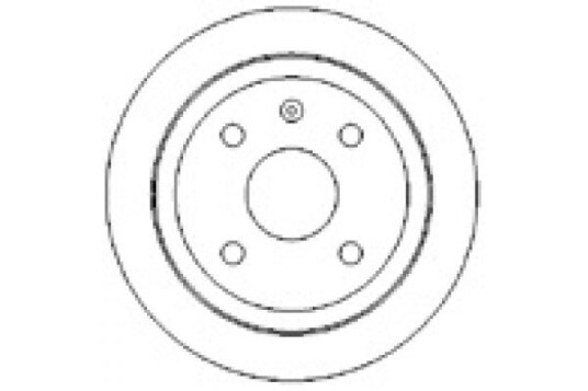 Bremseskive MAPCO 25501