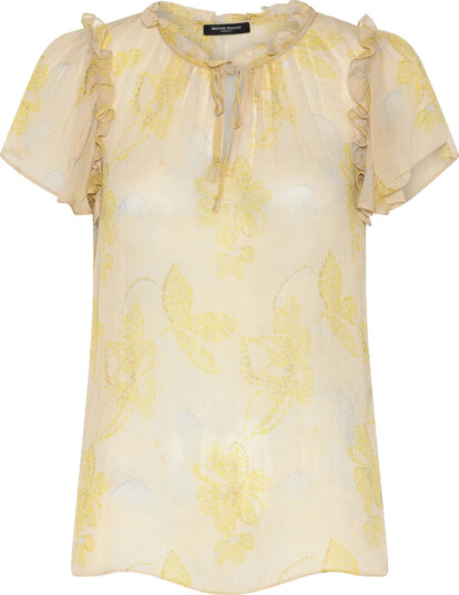Bruuns Bazaar Iriarteabbsabina Blouse Yellow 36