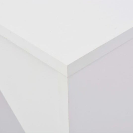 vidaXL Barbord med flyttbar hylle hvit 138x39x110 cm vidaXL Barbord med flyttbar hylle hvit 138x39x110 cm