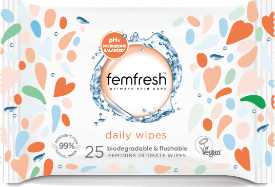 Femfresh Daily Wipes 25 stk.
