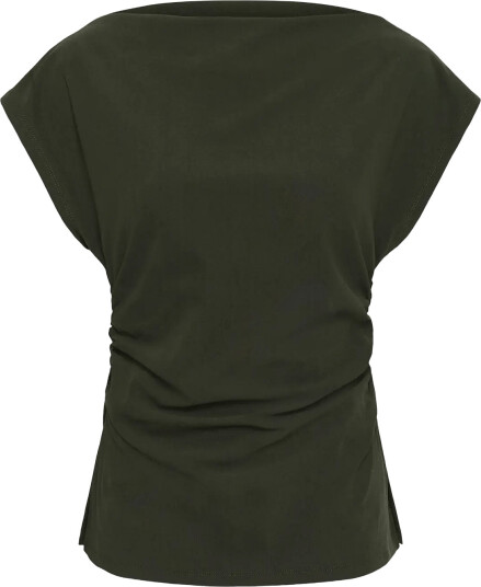 Soaked Sleirlys Tee Khaki green XS