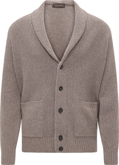 Oscar Jacobson Roland Cardigan   Beige   S