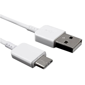 USB til USB C ladekabel for iPhone 15 Pro/15 Pro Max/16 Pro/16 Pro Max 1m Hvit USB til USB C ladekabel for iPhone 15 Pro/15 Pro Max/16 Pro/16 Pro Max 1m Hvit
