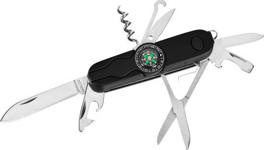 Azymut Multiverktøy Lommekniv med Etui (13 funksjoner)