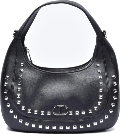 Twinset Dame Vesker Svart ONE SIZE,