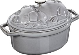 Staub Grisegryte 1 L 17 cm Grå