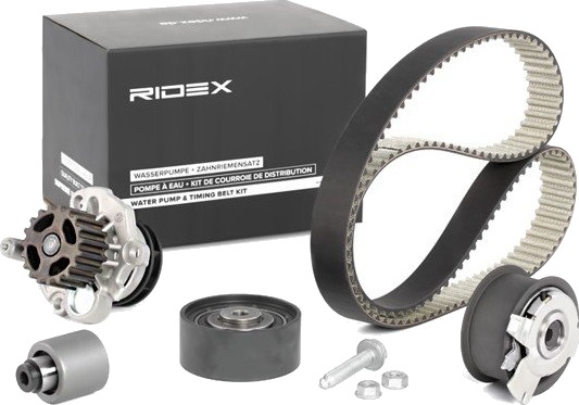 Registerreimsett med vannpumpe RIDEX 3096W0003