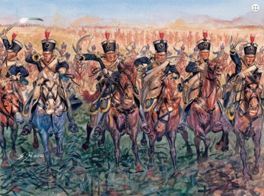 Italeri 1/72 British Light Cavalry 1815 Napoleonic Wars