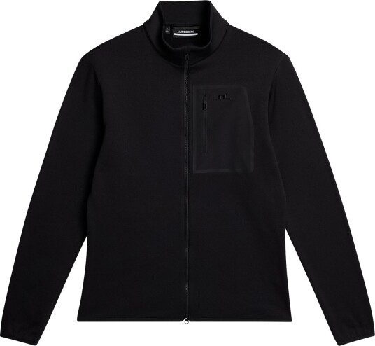 J.Lindeberg Men's Wayne Polartec Mid Layer Black S J.Lindeberg Men's Wayne Polartec Mid Layer Black S