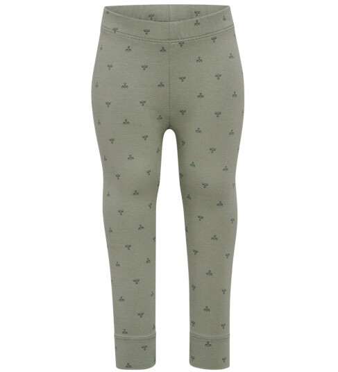 Hummel Leggings HmlMini Bee Shadow Hummel 5 år 110 Leggings Grønn Hummel Leggings HmlMini Bee Shadow Hummel 5 år 110 Leggings Grønn