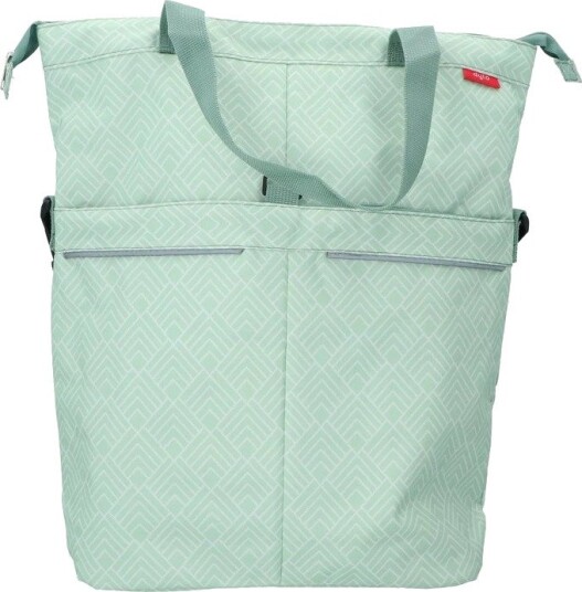 Sykkelveske Dyto Shopper 18 L Vannavvisende Skulderrem Reflekser Mintgrønn Sykkelveske Dyto Shopper 18 L Vannavvisende Skulderrem Reflekser Mintgrønn