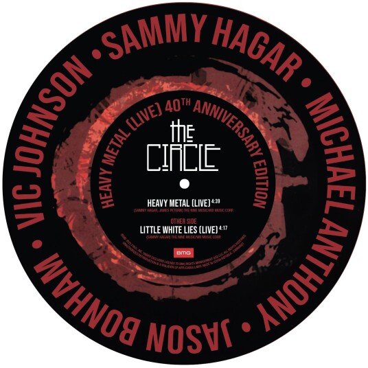 Sammy Hagar & The Circle Heavy Metal (live) LP/Vinyl