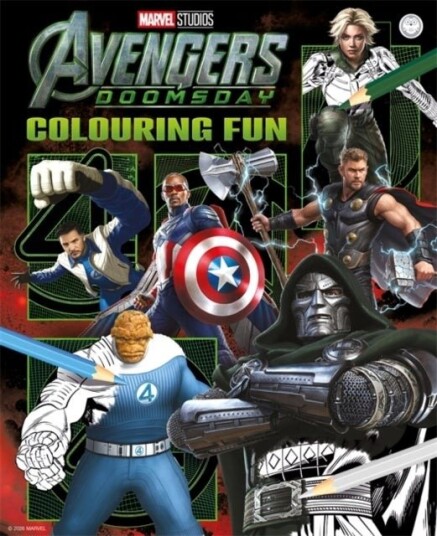 Marvel Avengers Doomsday: Colouring Fun
