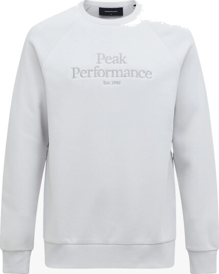 Peak Performance M Original Crew Grå XL