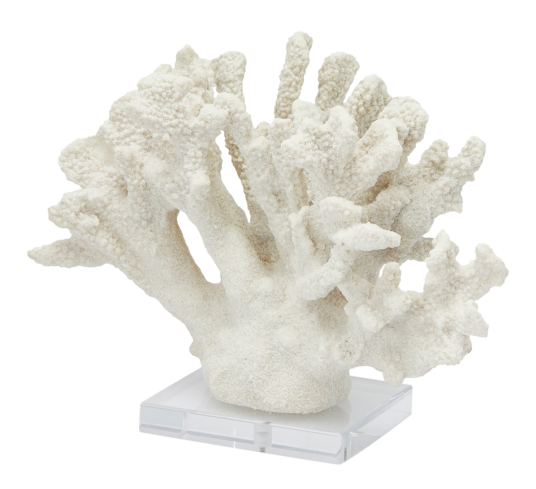 Koraller skulptur 22x28x10 cm ivory