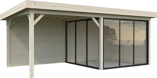 Hagestue Palmako Lenna 16,6 m2 Set 405 Slide