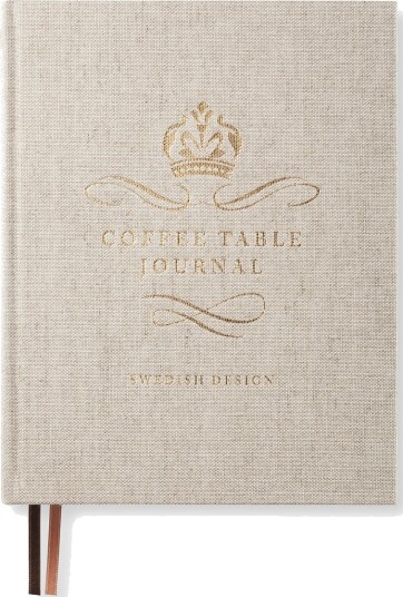 Coffee Table Journal Royal Rough Linen