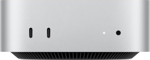 Apple Mac Mini Z1jx M4 10C Cpu/10C Gpu/16C N.E. 24 Gb 1 Tb Ssd Gbit Eth De Sølv