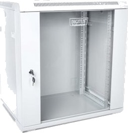 Digitus Professional Dn-W19 12U 450 Skap Veggmonterbar Grå Ral 7035 12U 19" Digitus Professional Dn-W19 12U 450 Skap Veggmonterbar Grå Ral 7035 12U 19"