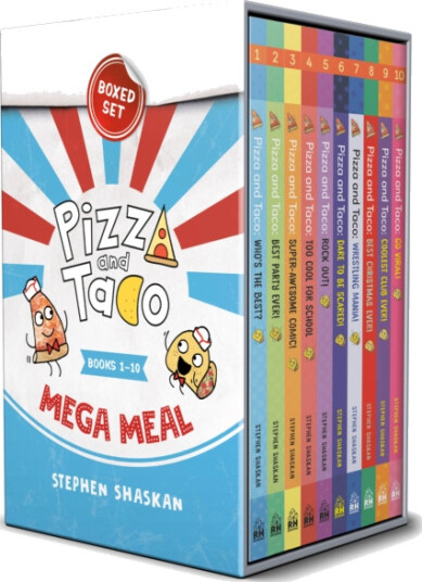 Pizza and Taco Mega Meal Boxed Set (Books 110)  (A Graphic Novel Boxed Set)