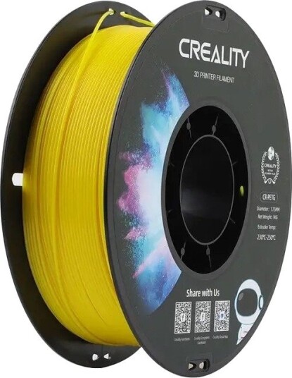 Creality CR PETG 1.75mm 1kg Gul Creality CR PETG 1.75mm 1kg Gul