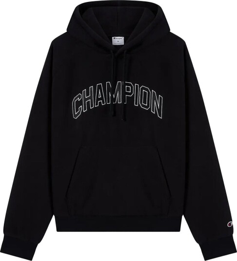 Champion Half Zip Top Black L